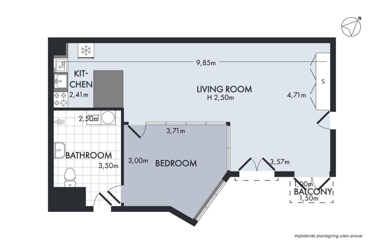 Sanders - Popular One-bedroom In The Lovely Capital